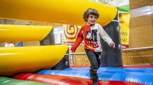 El parc infantil de Nadal, en imatges