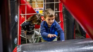 El parc infantil de Nadal, en imatges