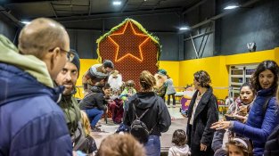 El parc infantil de Nadal, en imatges