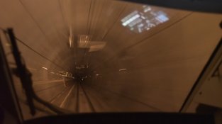 Comença a circular un nou tren pel túnel del Portús, de moment en fase de proves