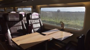 Comença a circular un nou tren pel túnel del Portús, de moment en fase de proves