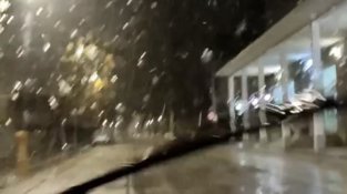 Imatge d'ahir a la nit a la Jonquera