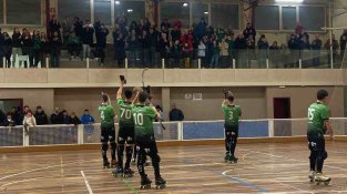 El segon derbi entre el CP Jonquerenc i l'Hoquei Figueres també acaba en taules