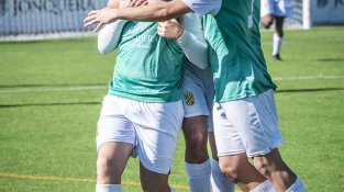 La victòria del primer equip de la UE La Jonquera, en imatges