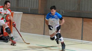 L'equip d'hoquei on juga està en posicions d'ascendir a la Primera Divisió francesa