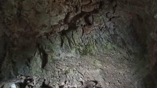 Només una de les tres construccions es manté intacta