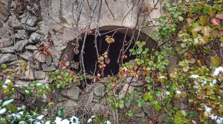 Només una de les tres construccions es manté intacta