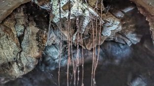 Només una de les tres construccions es manté intacta