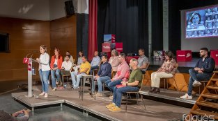 La presentació de la candidatura de Junts per la Jonquera, en imatges