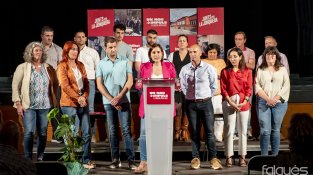 Així va anar l'acte de final de campanya de Junts per la Jonquera