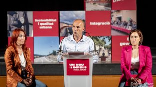 Així va anar l'acte de final de campanya de Junts per la Jonquera