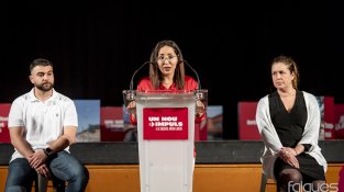 Així va anar l'acte de final de campanya de Junts per la Jonquera