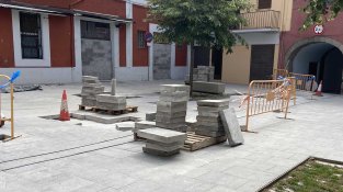 Treballs al tram inicial del carrer Major