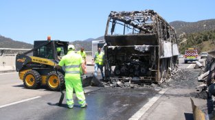 Els passatgers van poder sortir pel seu propi peu