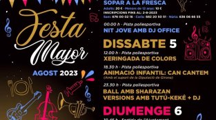 Programa de la Festa Major de Cantallops