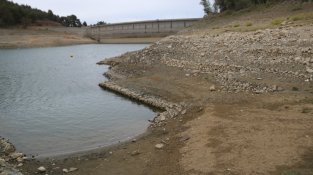 El pantà està sota mínims