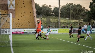 El partit va ser d'allò més ajustat