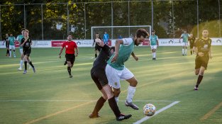 El partit va ser d'allò més ajustat