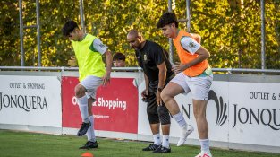 El partit va ser d'allò més ajustat