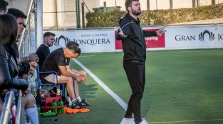 El partit va ser d'allò més ajustat