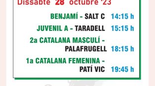 Partits d'hoquei a la Jonquera