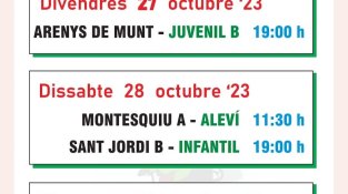 Partits d'hoquei a fora