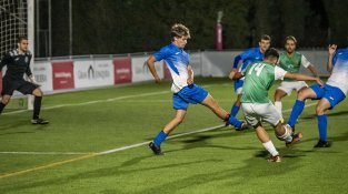 L'empat de la UE La Jonquera contra el CE Farners, en imatges