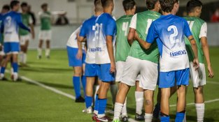 L'empat de la UE La Jonquera contra el CE Farners, en imatges