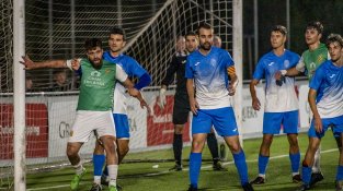 L'empat de la UE La Jonquera contra el CE Farners, en imatges