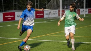 L'empat de la UE La Jonquera contra el CE Farners, en imatges