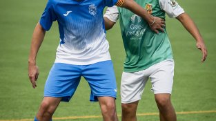 L'empat de la UE La Jonquera contra el CE Farners, en imatges