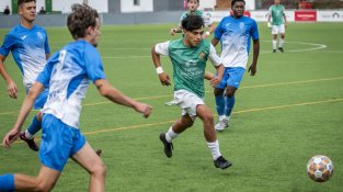 L'empat de la UE La Jonquera contra el CE Farners, en imatges