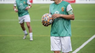 L'empat de la UE La Jonquera contra el CE Farners, en imatges