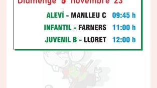 Partits del CP Jonquerenc a casa