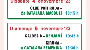 Partits del CP Jonquerenc a fora