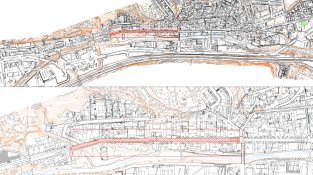 Plànol de la zona afectada