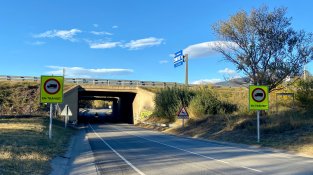 La Diputació també ha canviat les indicacions de la GI-500