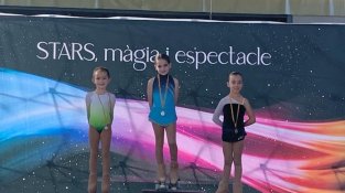 Vuit podis per les patinadores de la Jonquera al primer open de la temporada