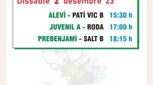 Partits d'hoquei a la Jonquera