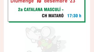 El sènior masculí del CP Jonquerenc juga a casa