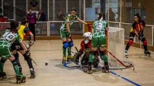 Les jonquerenques, que jugaven amb la segona equipació, van dominar el partit