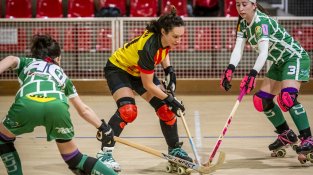 Les jonquerenques, que jugaven amb la segona equipació, van dominar el partit