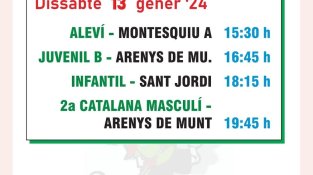 Partits d'hoquei a la Jonquera