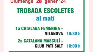 Partits d'hoquei a la Jonquera