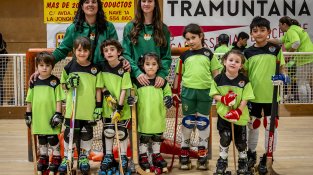 Els més petits del Club Patí Jonquerenc