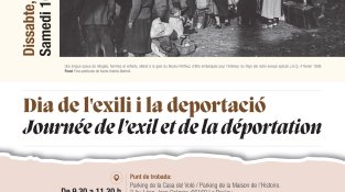 Programa de la jornada sobre l'exili i la deportació