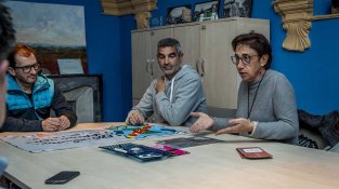 La trobada es va fer a Can Laporta