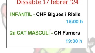 Partits d'hoquei a casa