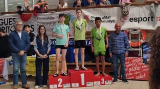 Un dels podis obtinguts pels jonquerencs