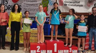Un dels podis obtinguts pels jonquerencs